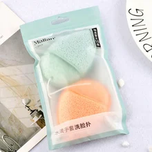 Новые Натуральные слоеные средства для очищения лица Губка для очистки лица косметическая губка для очистки лица
