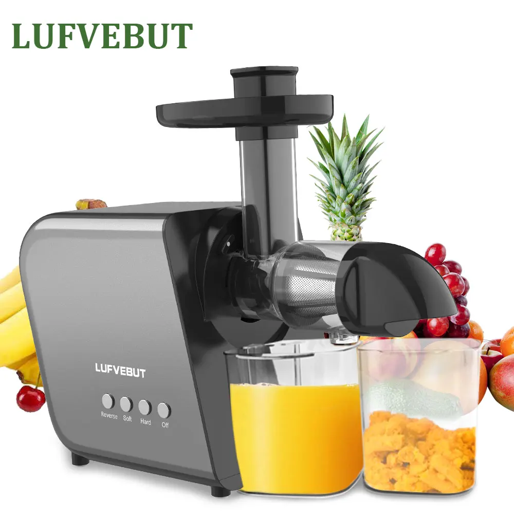 Lufvebut Slow Masticating Juicer Blender Vegetables And Fruits Orange