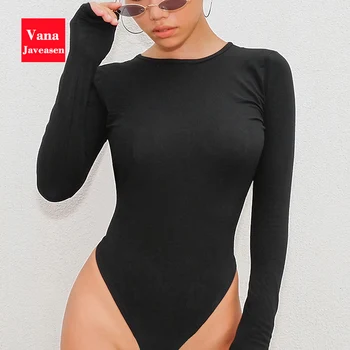 

Lace Sexy Backless Bodysuits Womens Long Sleeve Skinny Rompers Women Clothing Top O-Neck Lace Bodysuit Nightclub Streetwear