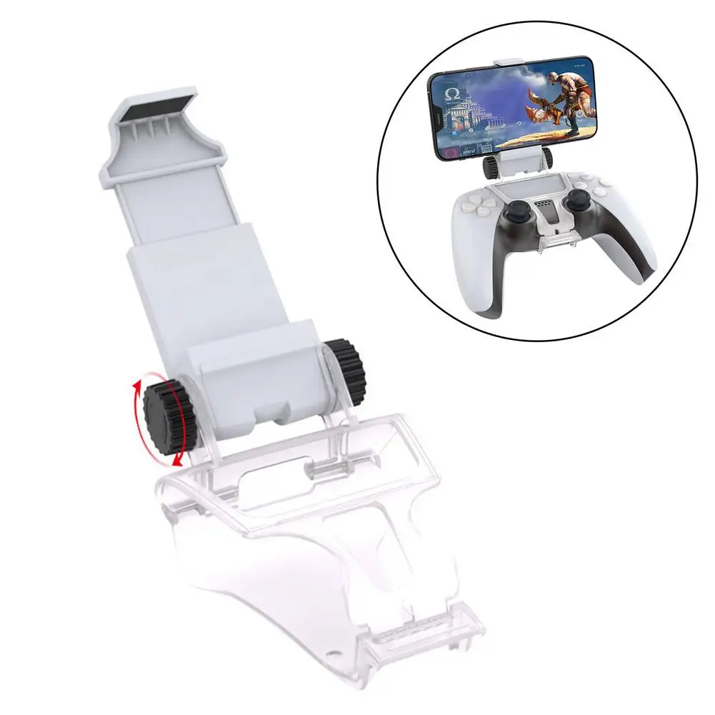 

New For PS5 Playstation 5 Gamepad Controller Smart Phone Cellphone Mount Holder Support Clamp Clip Stand Phone Game Accessories