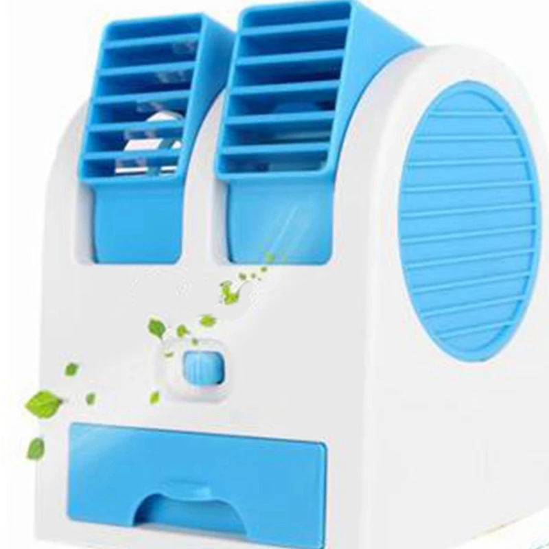

New Portable Mini Usb Air Conditioner Cooler Fan Rechargeable For Outdoor Desktop