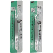 Нержавеющая сталь Анти-статический Точность Пинцет Электронные монтажные самодельный Пинцет пышные головка Птичье гнездо гребень для волос пинцеты антистатические