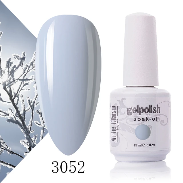 Arte Clavo 131 Colors Gel Polish Nail Gel Varnish Paint Semi Permanent Nails Art Gel Nail Polish For Manicure Top Coat Base Coat 3052