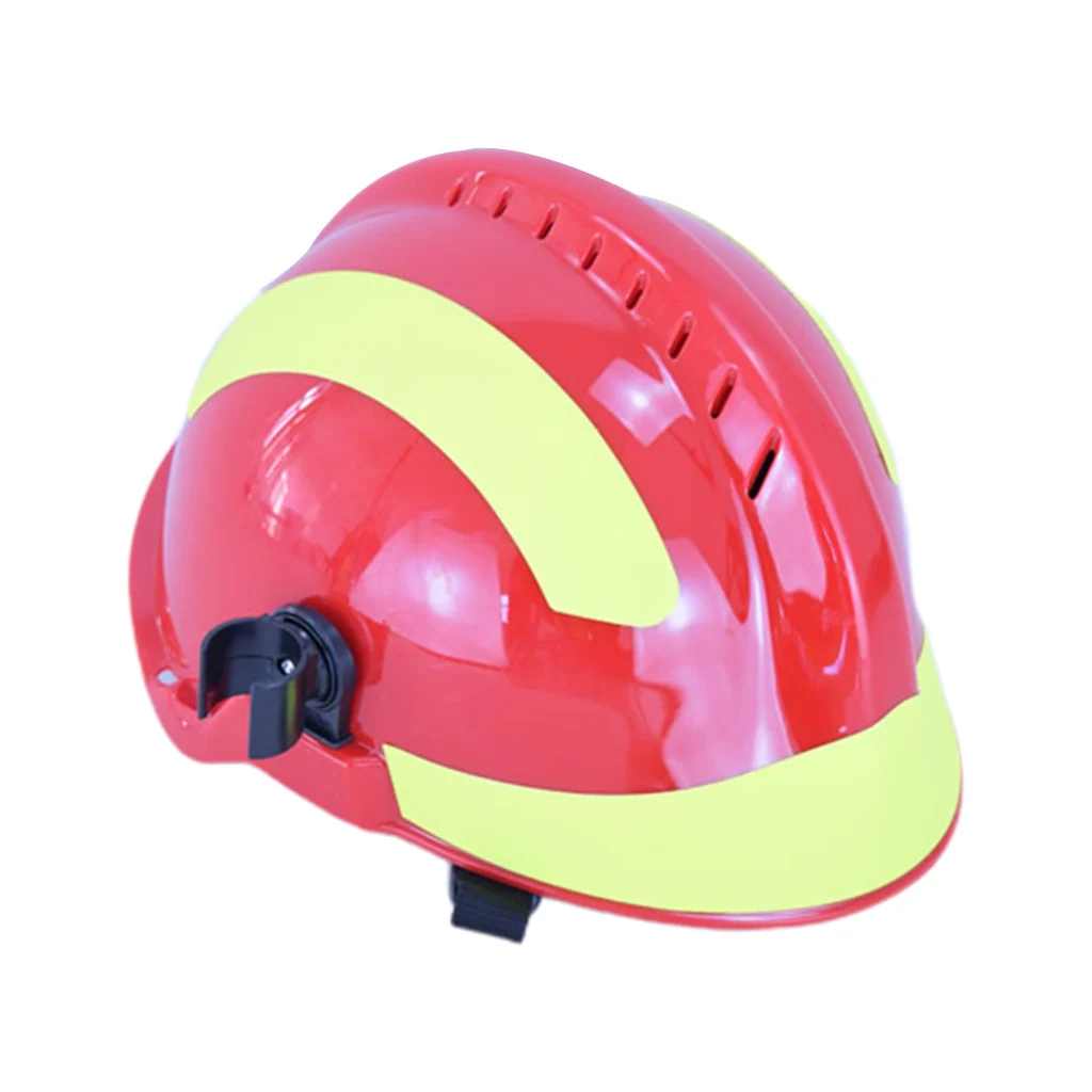 

Drop Ship Earthquake Rescue Helmet Protection Safety Cap With Goggles Fire Fighter Hat