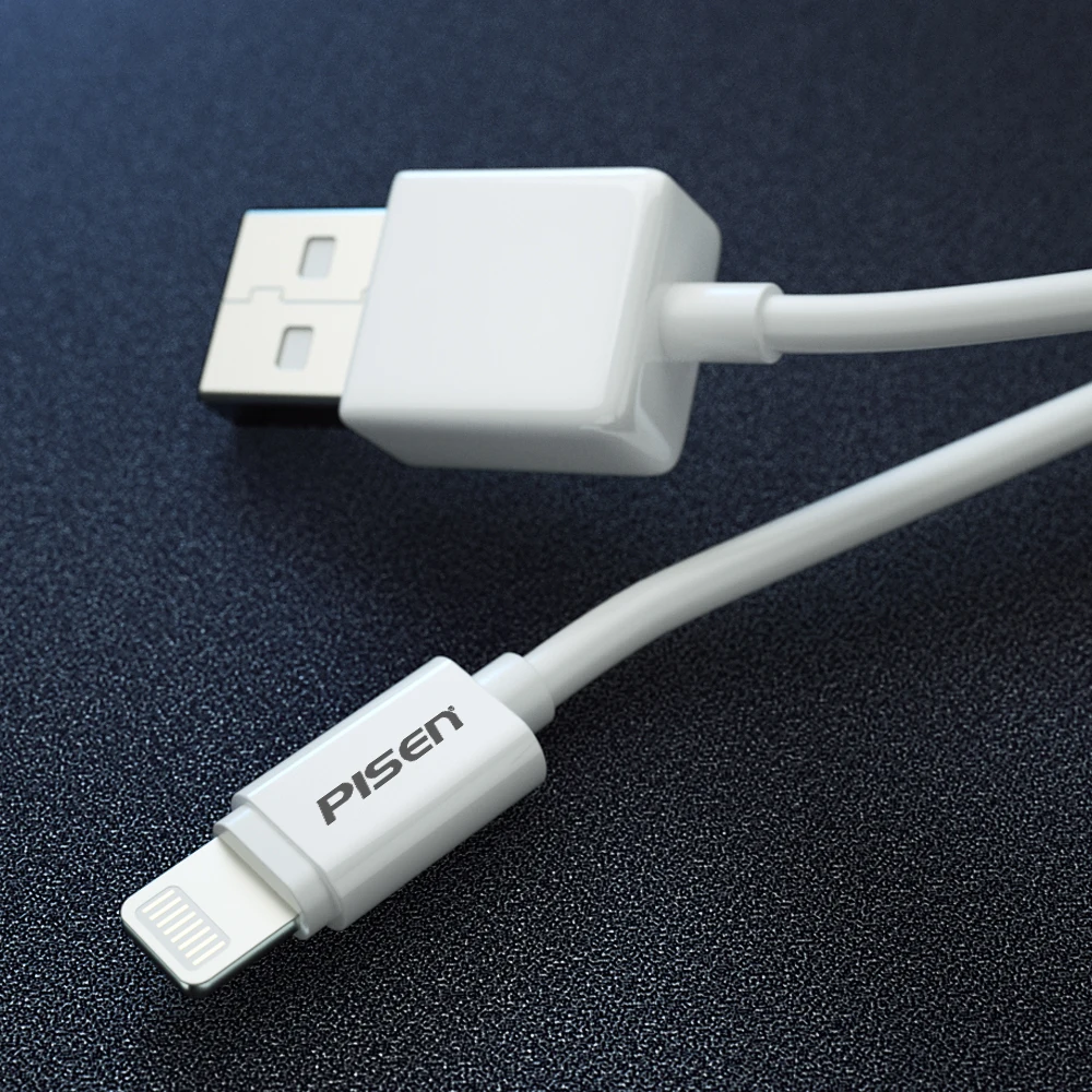Pisen USB кабель для iPhone 11 Pro Xs Max Xr X 8 7 6 6s 5S se iPad Быстрая зарядка зарядное устройство кабель для передачи данных кабель для мобильного телефона