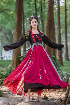

New Hanfu Oriental Chinese style skirt suit student immortal costume ancient style skirt