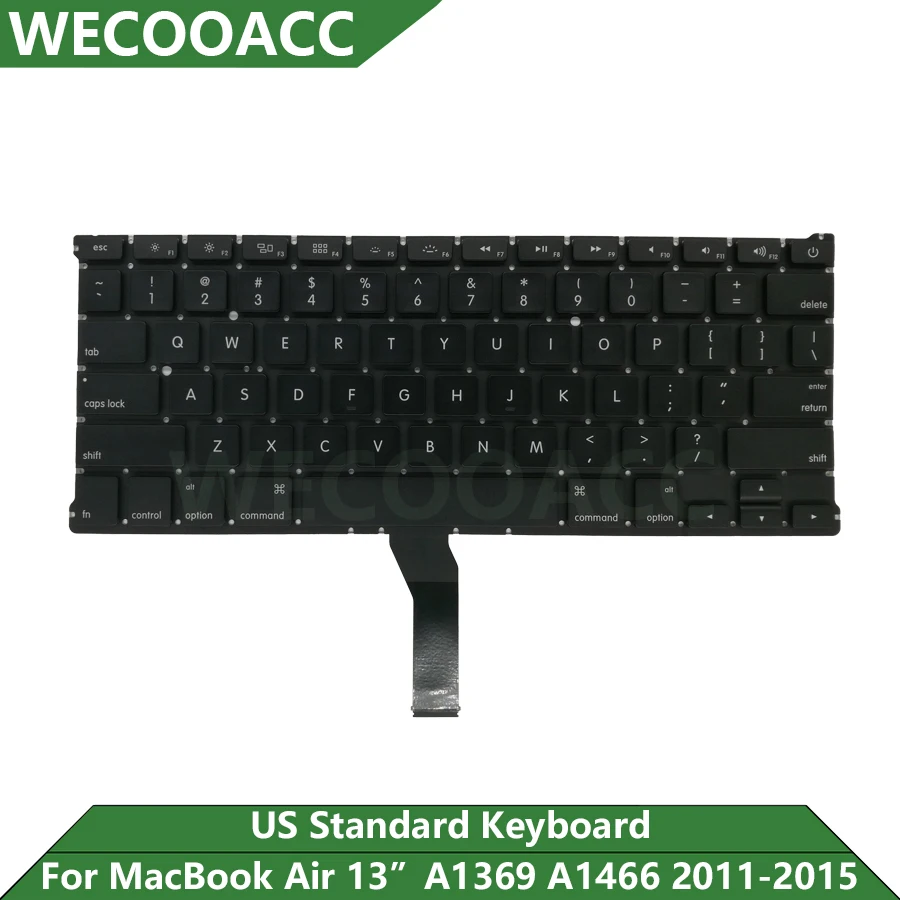 Новая замена A1369 A1466 Клавиатура для ноутбука Macbook Air 13 &quotUS клавиатура 2011 2012 2013 2014 2015