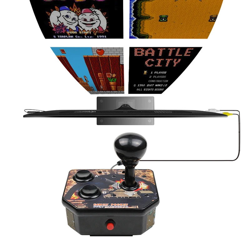 Аркадный джойстик геймпад видео игровая консоль мини ретро портативная Классическая игровая консоль ручной плеер с 180 играми