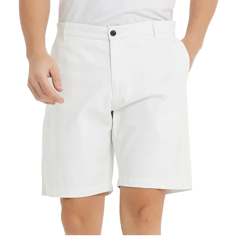 100% Cotton Mens Shorts Casual Classic Fashion Fit Comfy Chino Golf Short US Size