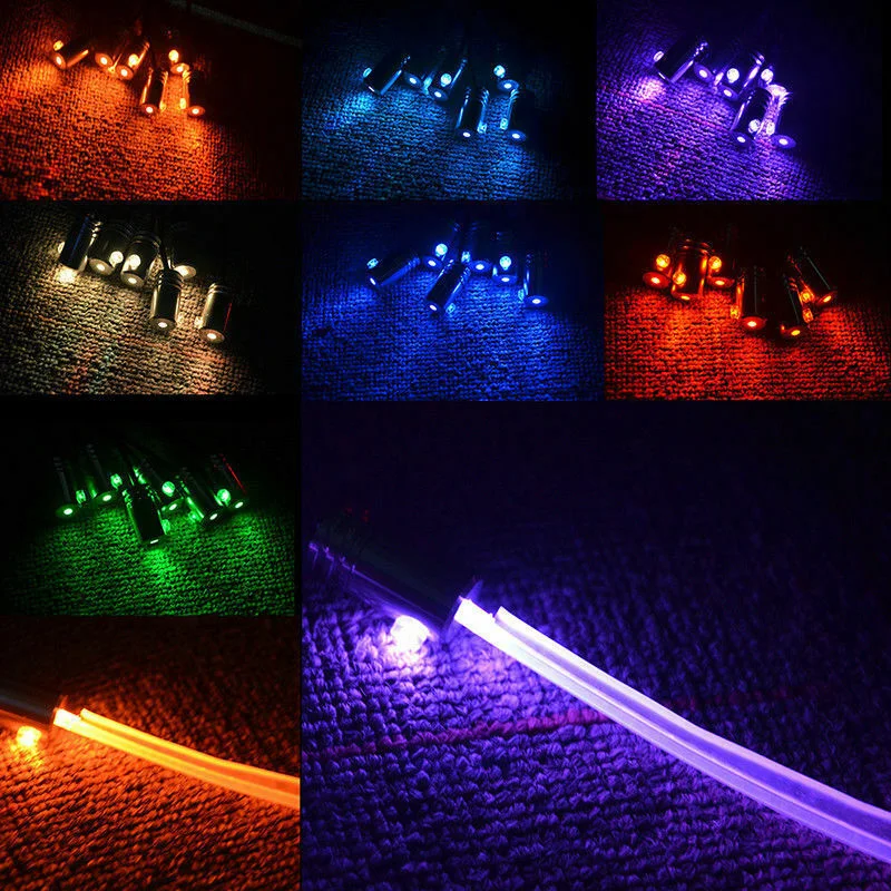 

6pcs/set 12V Car LED Light Strip Styling RGB Lamps Decorative Neon Atmosphere Auto Interior Accessories LED Strips