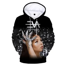 2021 nova chegada 3d eva rainha hoodie streetwear hip hop hoodies moletom com capuz impressão 3d pulôver moda