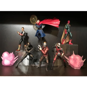 

Set Of 6 Jewerly Display Table Decoration Wedding Cake Stand Clear Acrylic Riser Party Showcase Multi Layer Home Candy Dessert