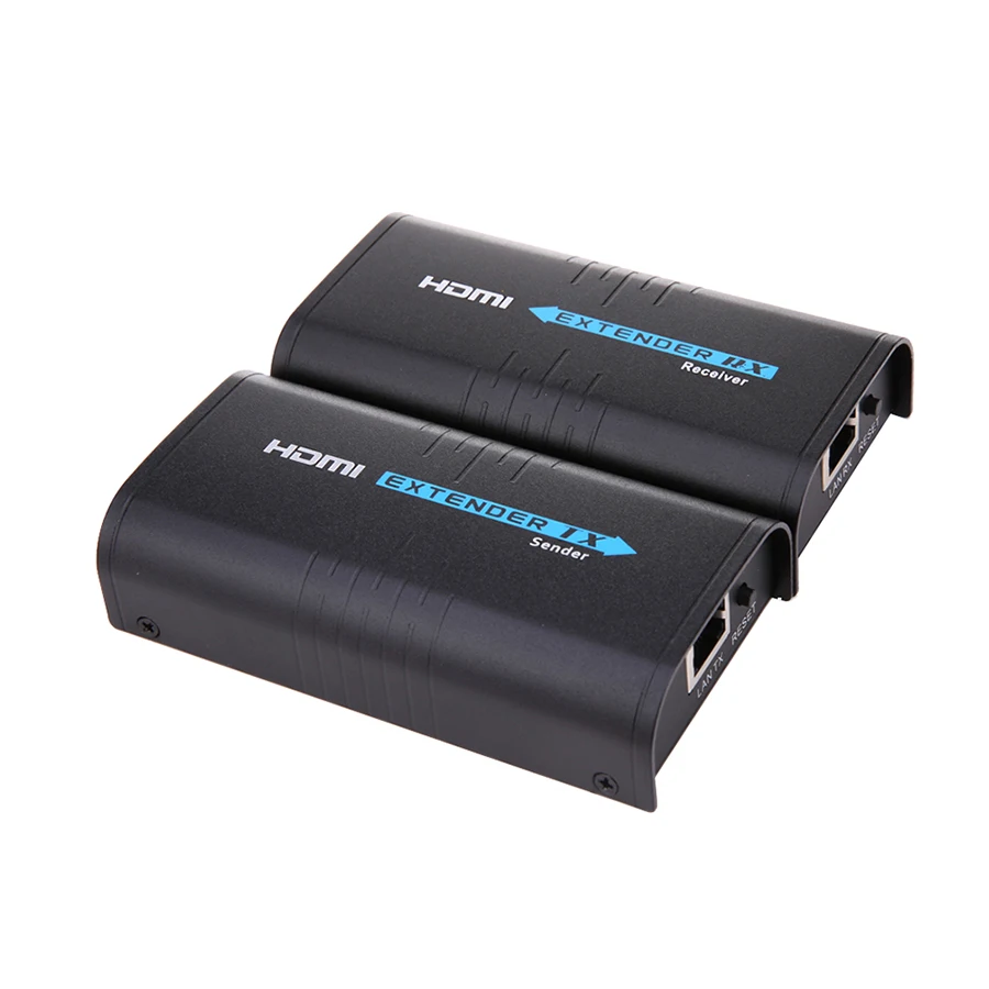 HDMI удлинитель 120 м через Ethernet TCP/IP RJ45 Cat5 Cat5e Cat6 сплиттер передатчик приемник для HD DVD