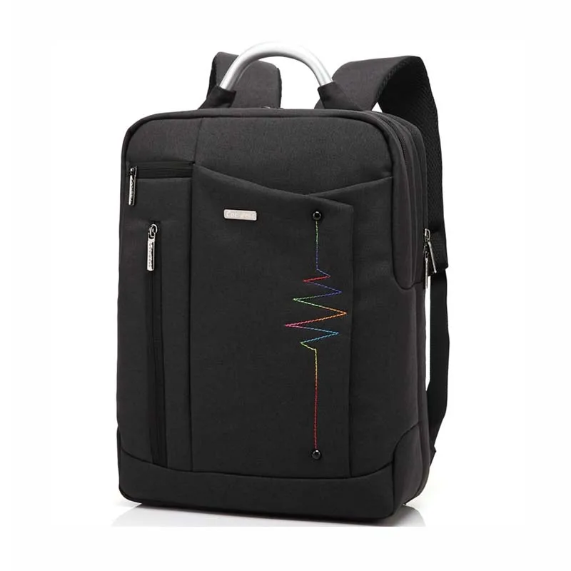 

Men and Women Business Computer Bag Trend Leisure Backpack Solid Color Waterproof Notebook Backpack