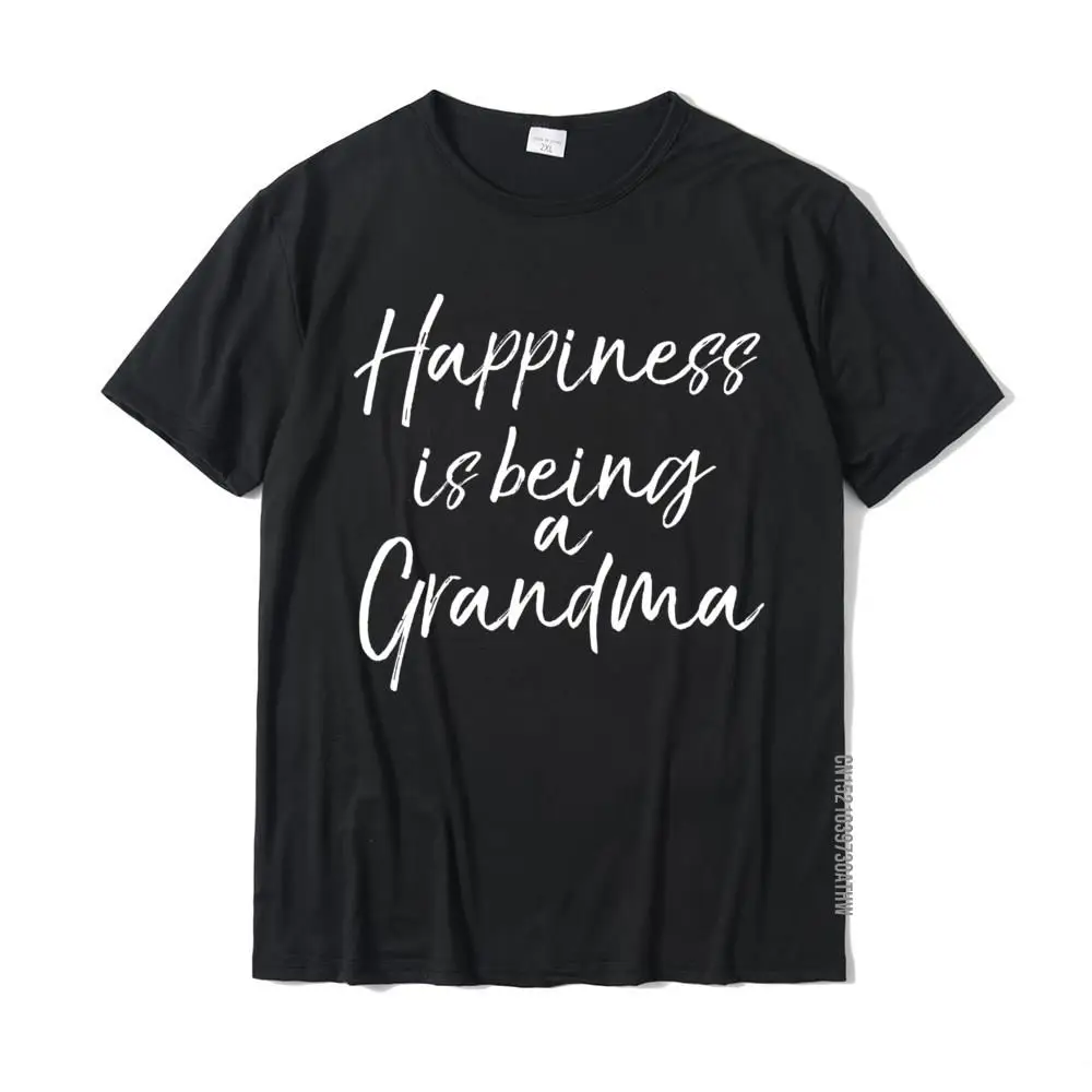 Printed Cotton Fabric Tops & Tees for Men Street Tshirts 3D Printed New Design O Neck Tops Tees Short Sleeve Wholesale Cute Mother's Day Gift Women's Happiness is Being a Grandma Pullover Hoodie__MZ19112 black