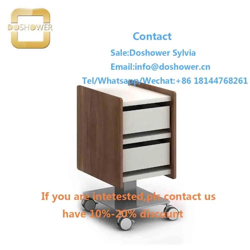 Nail art trolley with spa pedicure trolley for trolley rolling cart spa salon