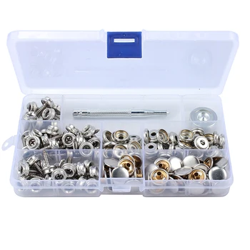 

Car Snap Screw Kit Handbags Clothing Stainless Steel Cover Socket For Boat