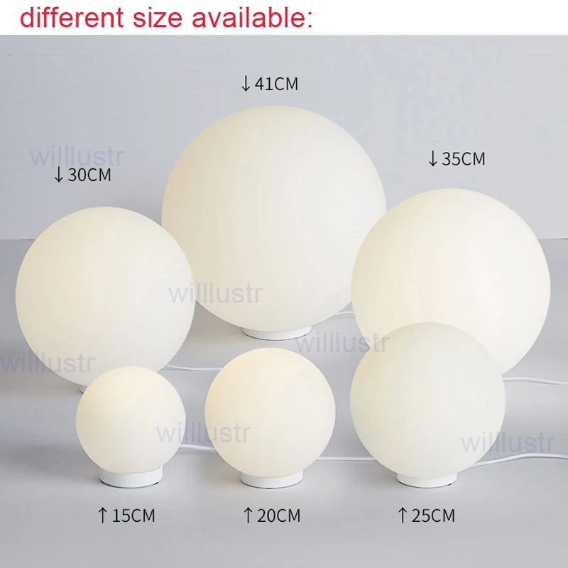 white glass globe replacement lamp shades