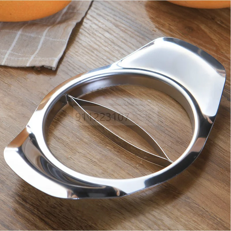 New Fruit and Vegetable Mango Cutting Tools Stainless Steel Fruit Separator Cut Mango Knife Slicer Kitchen Tools Avocado
