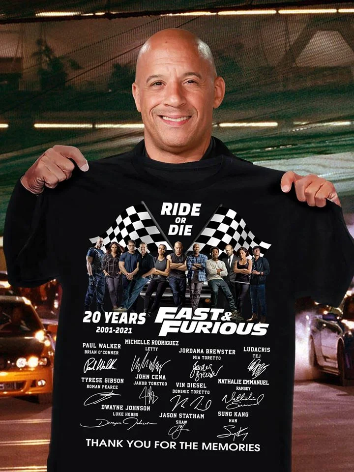 Fast and furious limited edition shirt Clearance
