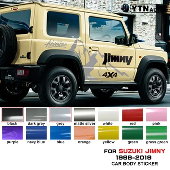 

Fit For SUZUKI JIMNY 2019-1998 Car Body Stickers 4X4 Mountain Adventure Graphic Vinyls Car Accessories Decals Custom