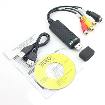 

USB 2.0 Audio Television Video VHS to PC DVD VCR Converter Easy Capture Card Adapter JHP-Best