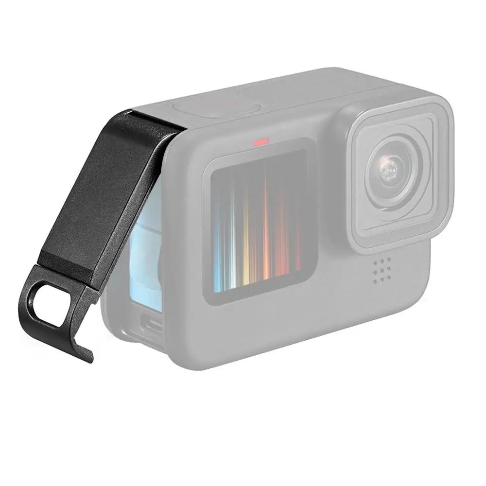 Заряжаемая аккумуляторная боковая крышка для GOPRO 9 пылезащитная аккумуляторного