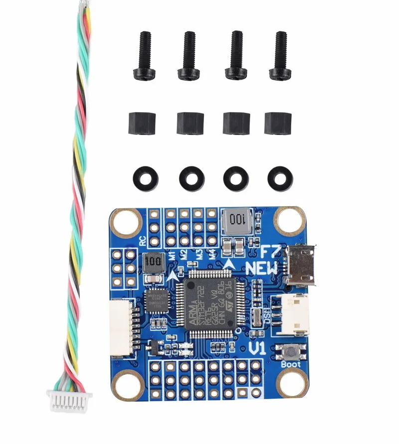 

NEW F722 F7 STM32F722 Flight Controller Built-in OSD BMP280 Barometer for Racing FPV RC Models QAV FPV