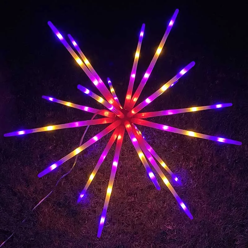 Christmas Lights Outdoor Firework Garden Lights Landscape Lighting For Walkway Backyard Party Wine Stake Christmas Decoration