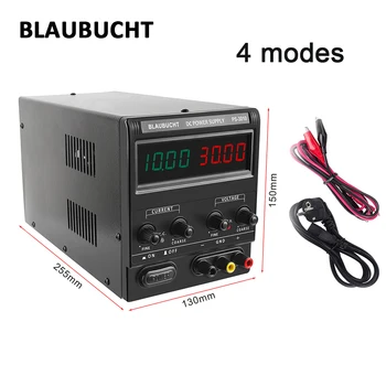 

BLAUBUCHT 30V 10A Digital 60V 5A Lab Switching Regulated Power Supply laboratory Dc Adjustable Bench Source Voltage Regulator