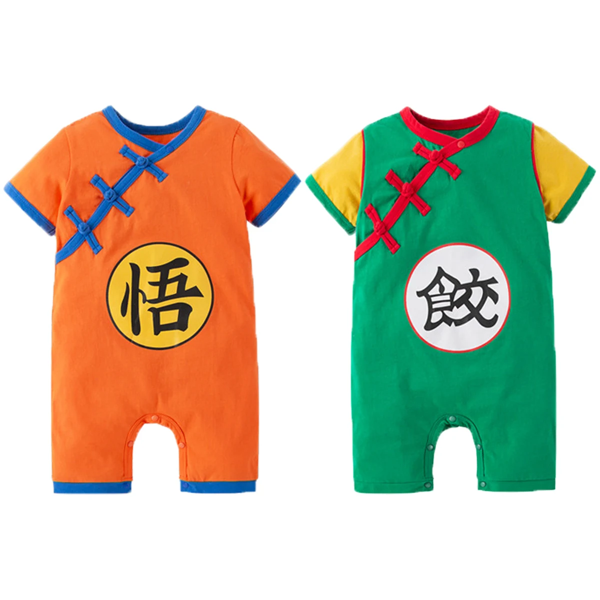Boys Rompers Baby Clothes Newborn Anime Summer Jumpsuits Toddler