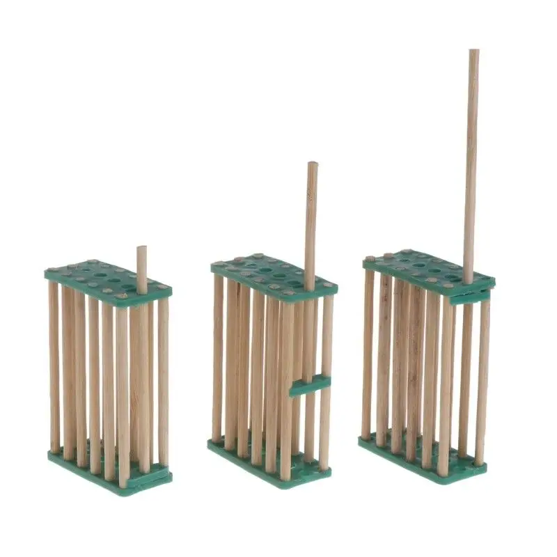 

5pcs Bamboo Caged Queen Bee Caged Prisoners Queen Bee Beekeeping Toold