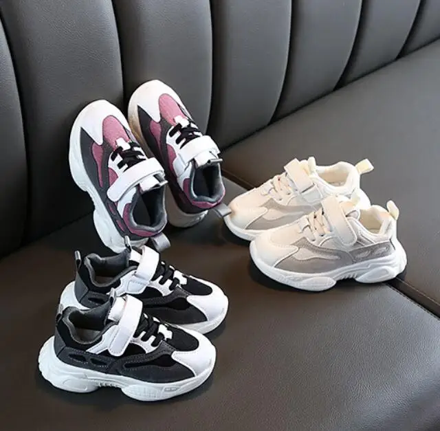 Новая детская обувь для мальчиков, Сникеры, спортивная обувь для девочек, детские кроссовки для отдыха, Повседневная дышащая детская беговая Обувь, Баскетбольная обувь
