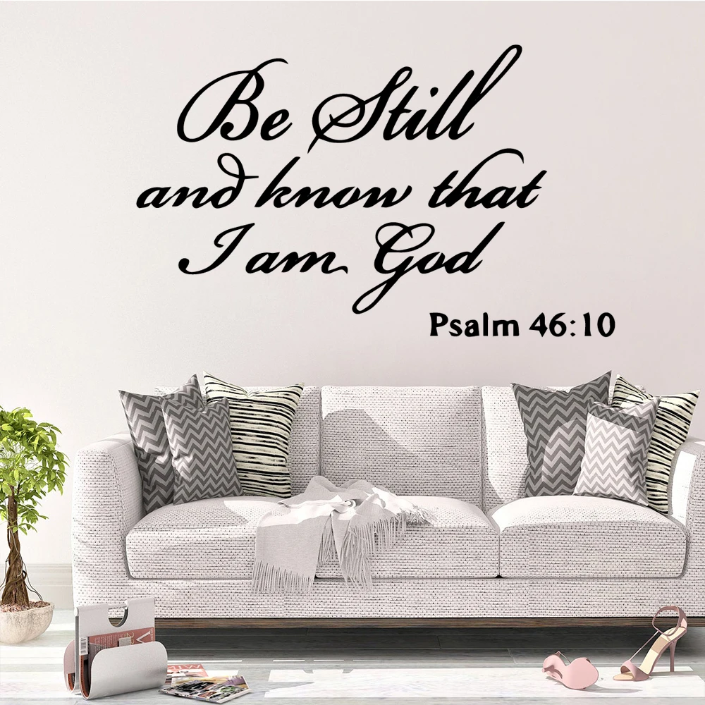 Modern God quotes Cartoon Wall Decals Mural Art Diy Poster For Kids Rooms Nursery Room Decor Pvc Home Decoration | Дом и сад