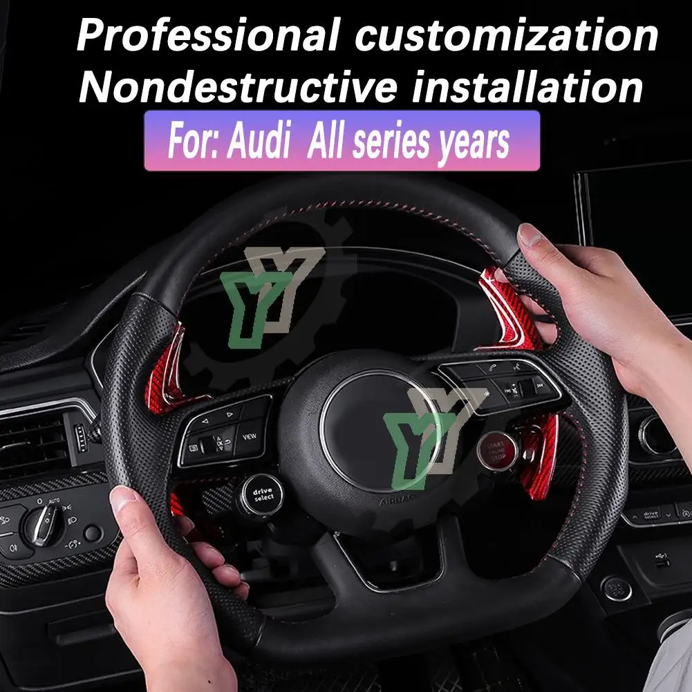 Car Accessories Steering Wheel Paddle Shift Extension Shifter For Audi A3 Rs3 A5 Rs6 A4 A6 R8 A7 Q3 A8 Q5 S5 Q7 S6 Tt S7 Tts S8