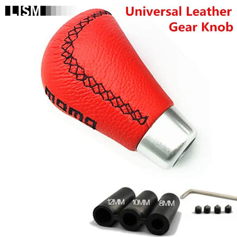 5 Marchas carro Universal Auto Câmbio Manual Alavanca De Marcha Stick Shifter Couro