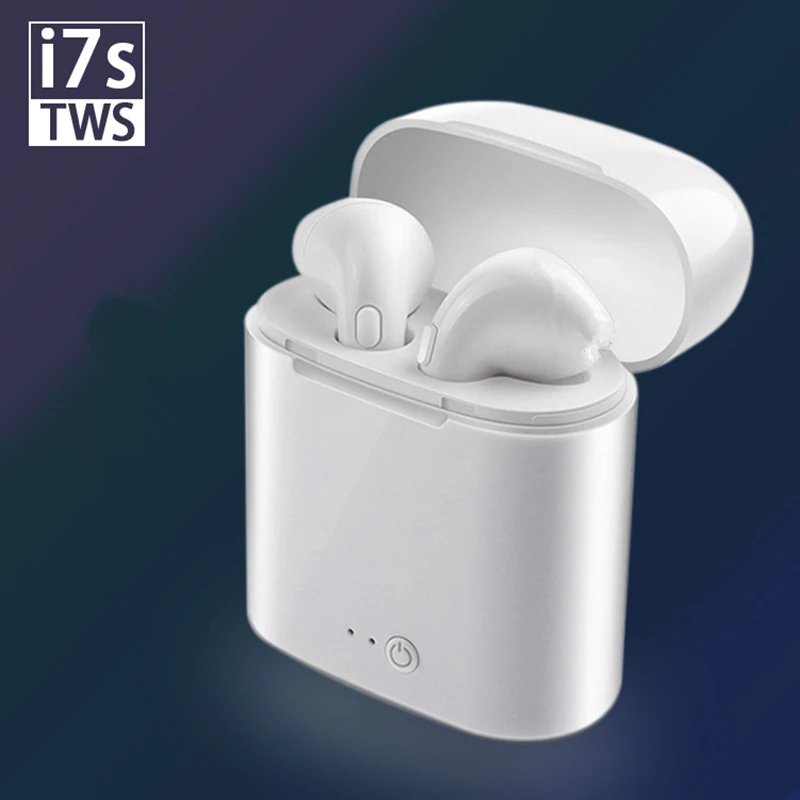 I7s TWS мини беспроводные Bluetooth-наушники Стереонаушники с зарядным боксом Микрофон