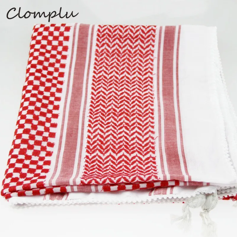 Clomplu Muslim Prayer Hat/Cap Islam Arabic Saudi Arabia Turban Ramadan Fashion Plaid Muslim Hats Islamic Clothing Men Head Band - Image 2