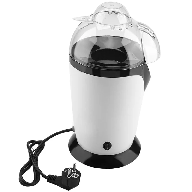 Electric Corn Popcorn Maker Diy Household Automatic Mini Hot Air Making Kitchen Machine Popper Eu Plug | Бытовая техника