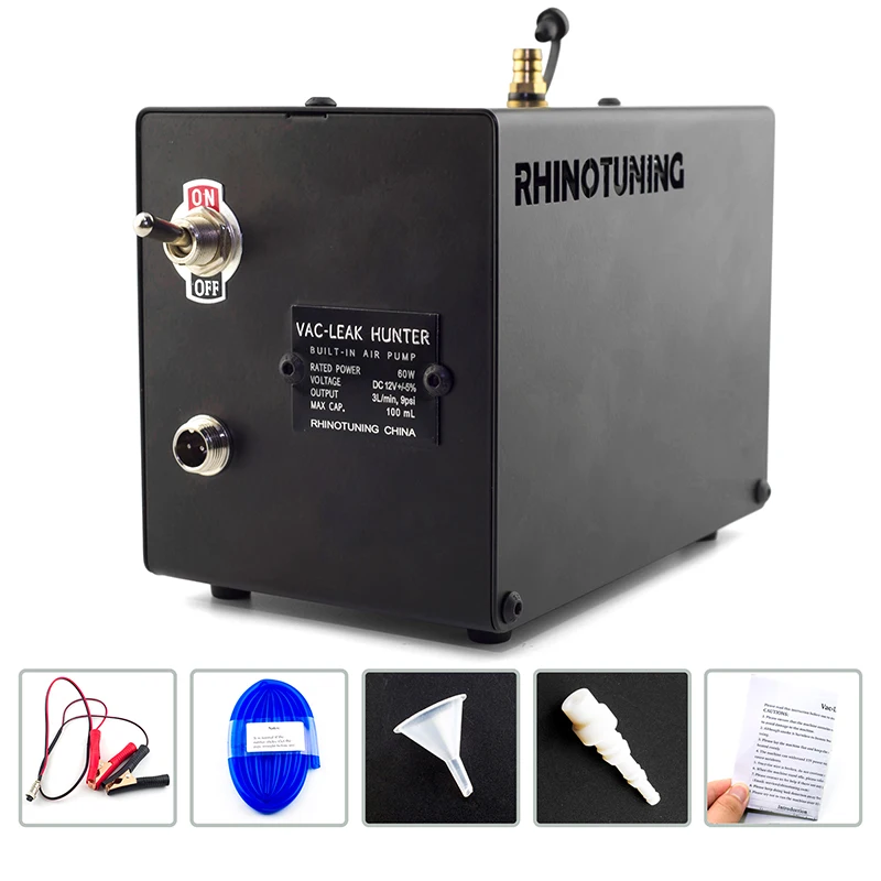 US $129.99 Smoke Tester For Car Truck Pipe Systems Leak Detector Diagnostic Tool Smoke Generator Vacuum Leak Detection Machine