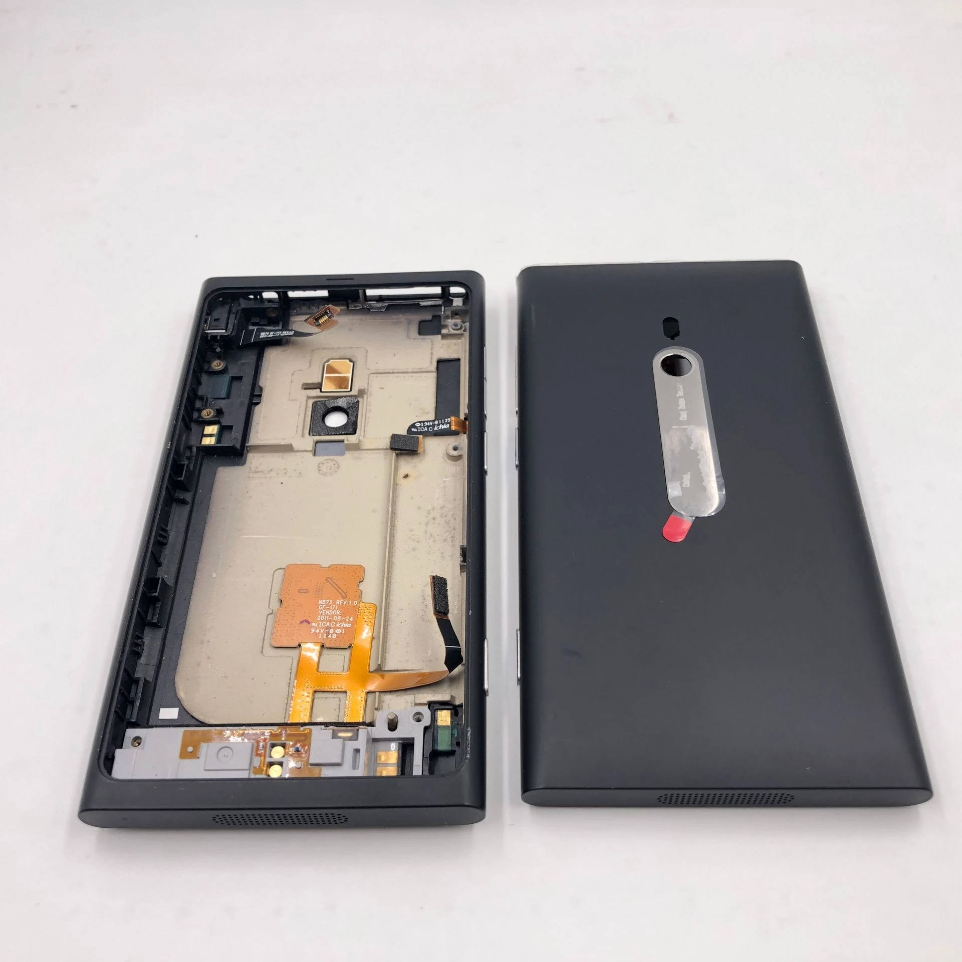 Крышка корпуса для Nokia Lumia 800 запасная задняя крышка батарейного  отсека | AliExpress