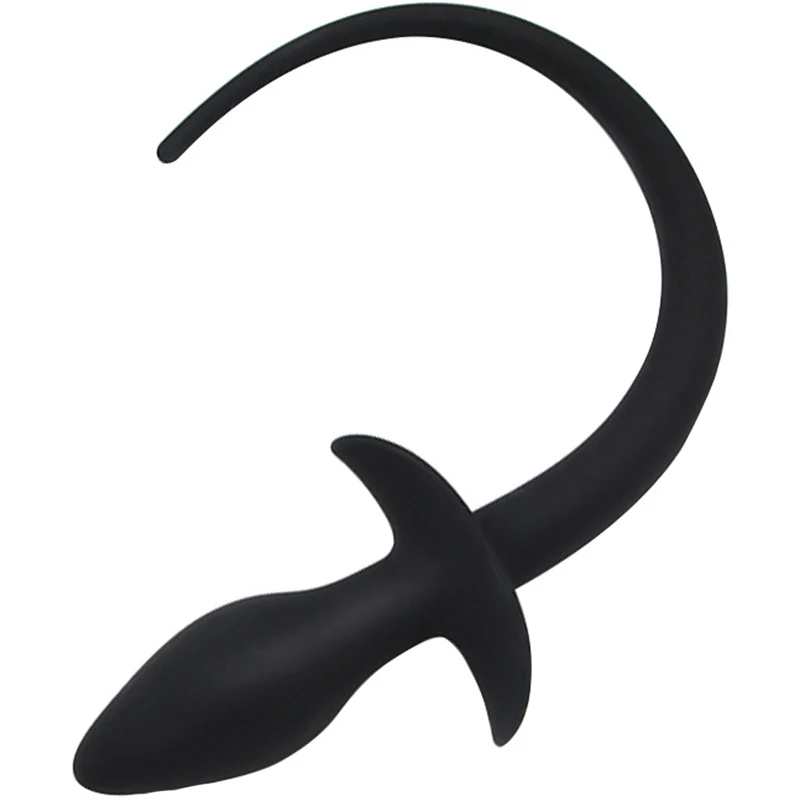 Silicone Dog Tail Plug Silicone Prostate Massager Tail, Puppy Play, Cosplay Accessories, Crawling Paws, Smooth Toys
