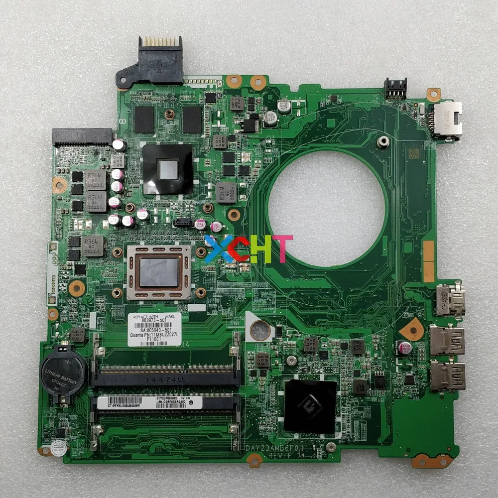 803973-501 DAY23AMB6F0 w M260/2 GB GPU A10-4655M cpu для hp Pavilion 15-p201la ноутбук PC ноутбук материнская плата