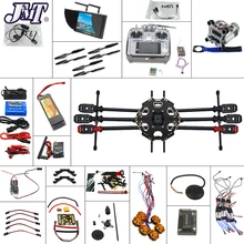 JMT полный набор с 6-осевым летательного аппарата вертолет 680PRO каркасный комплект APM 2,8 полет Управление AT10 передатчик TX с функцией FPV
