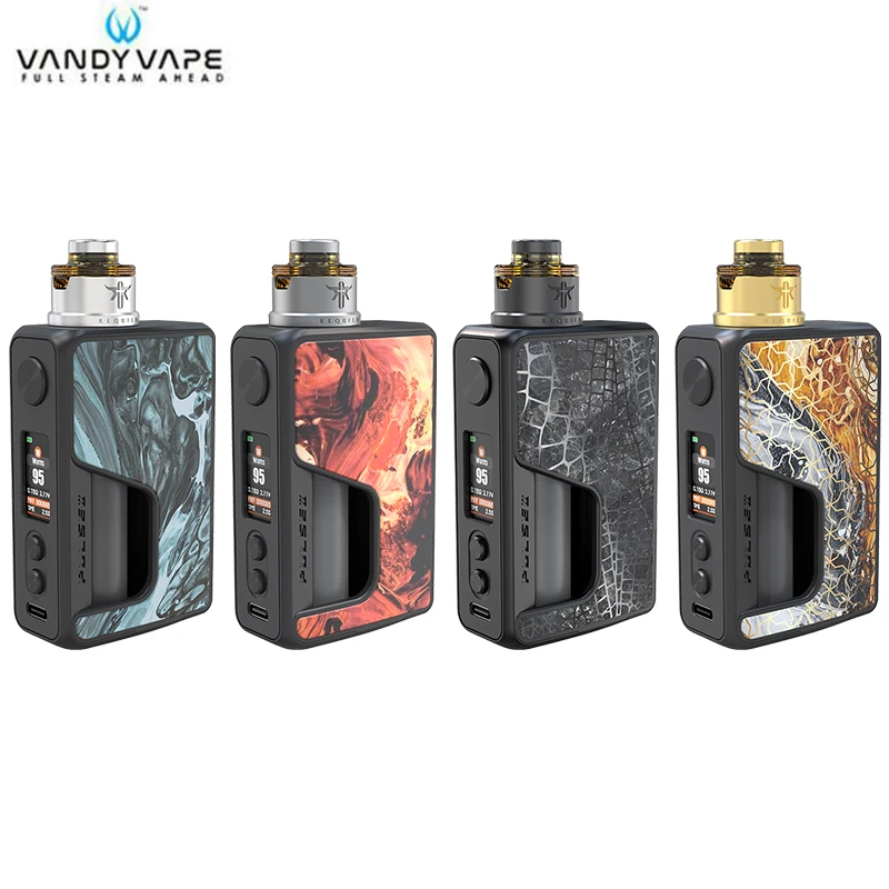 Оригинальный набор Vandy Vape PR SE 21700/20700/18650 электронная сигарета с требоem RDA 7 мл Squonk