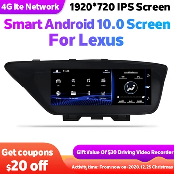 

Eight Core Android 10.0 2 Din Car Radio Multimedia Head Unit Stereo GPS Navigation For Lexus ES350 ES300 ES300H 250 2013-2018