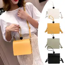 Модная кожаная сумка на ремне из искусственной кожи, Женская однотонная Повседневная сумка через плечо, женские сумки-мессенджеры, женская сумка-шоппер