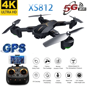 

New XS812 GPS Drone with 4K HD Camera 5G WIFI FPV Altitude Hold One Key Return RC Quadcopter Helicopter for Kids Toy