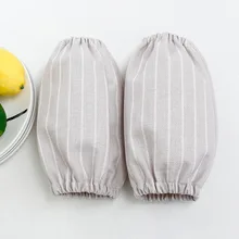 Противообрастающие манжеты толстые хлопчатобумажные льняные текстурные рукава рабочие рукава милые кухонные рукава кепки нарукавники мужские и женские манжеты