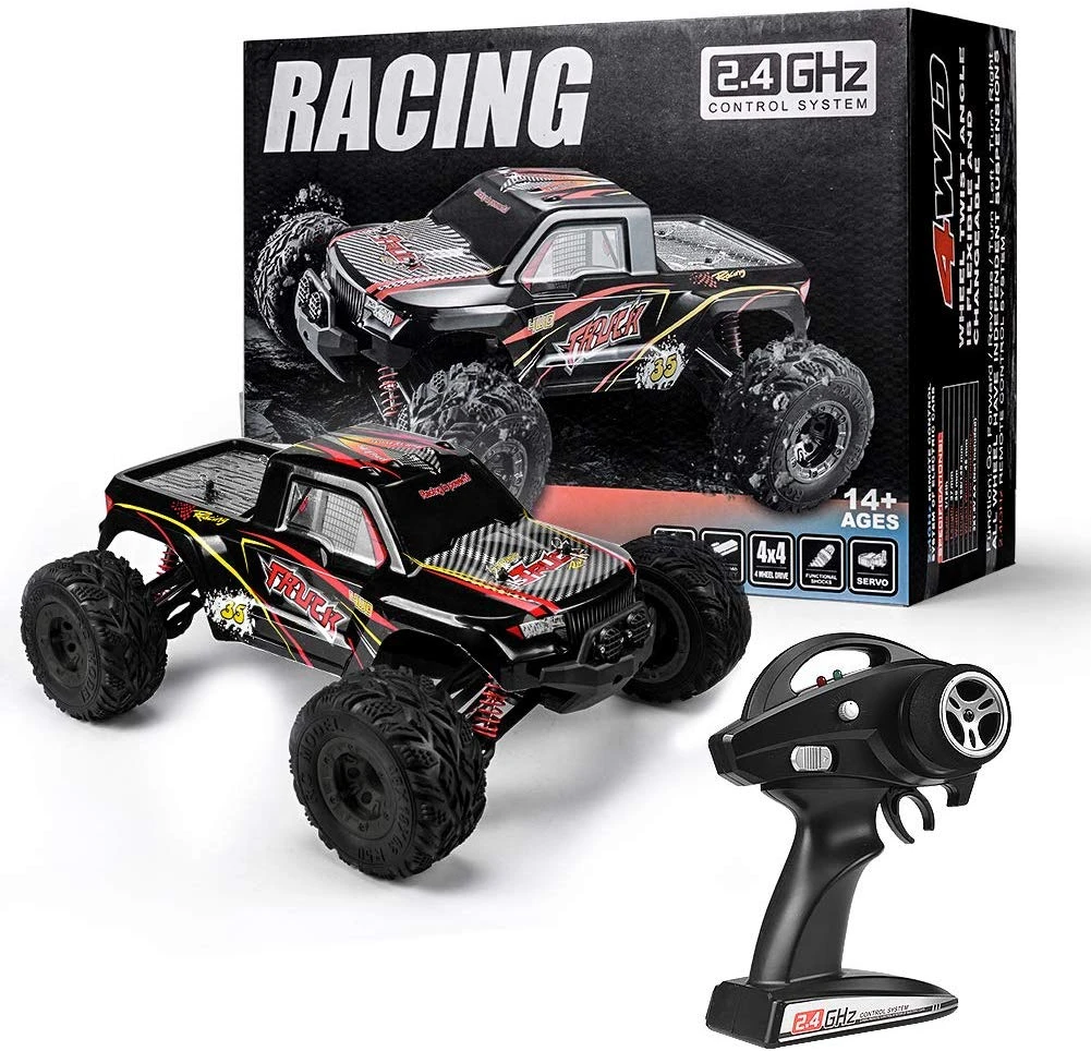 lid micro Verlengen 1:12 Scale High Speed 60km/h 4WD Off Road RC Car 2.4Ghz Brushless Remote  Control Monster Truck (Red)|Toy Sports| - AliExpress